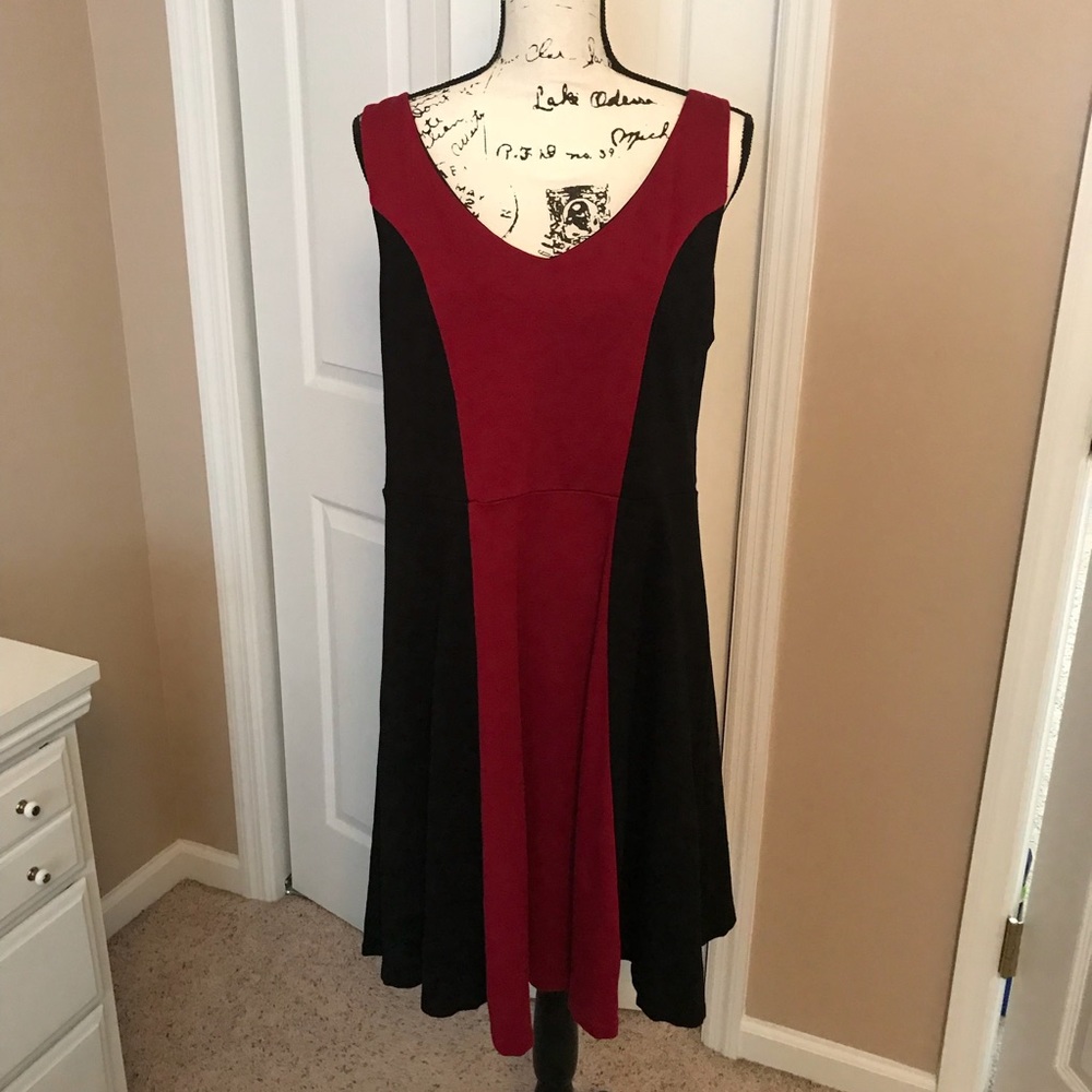 Torrid 1 Color Block Dress